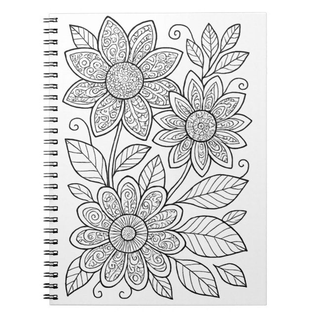 Caderno Espiral Pinte Você Mesmo  (Frente)