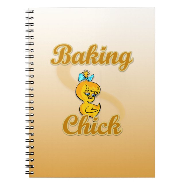 Caderno Espiral Pintinho Baking (Frente)