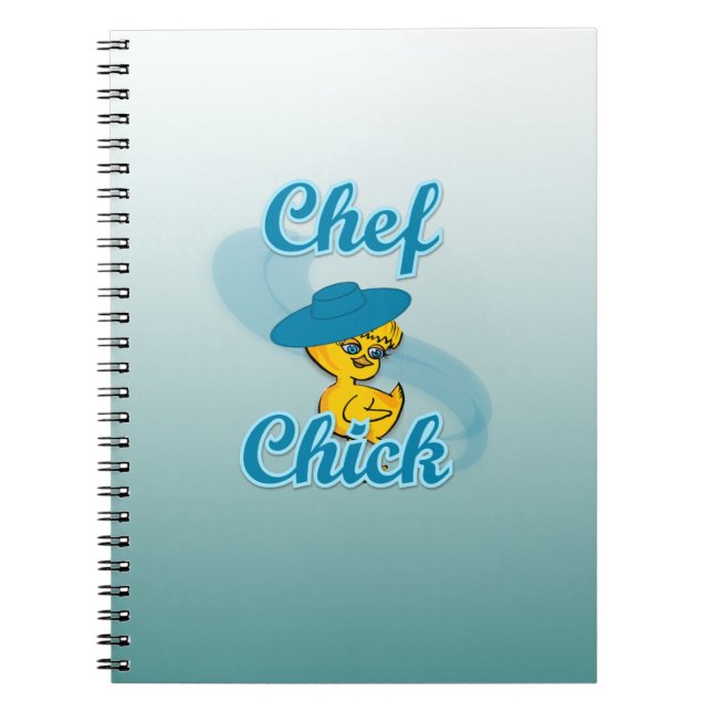 Caderno Espiral Pintinho chef nº 3 (Frente)