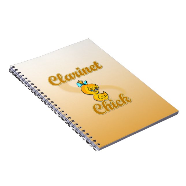 Caderno Espiral Pintinho Clarinet (Lado Direito)