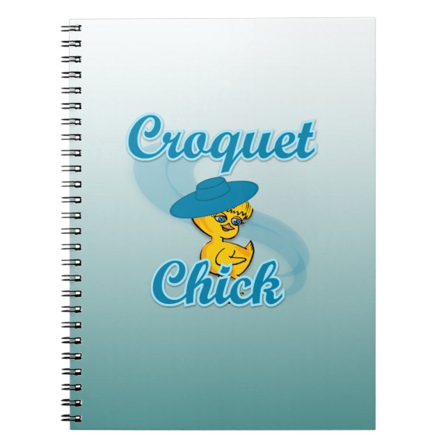 Caderno Espiral Pintinho Croquet nº 3 (Frente)
