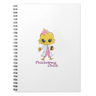 Caderno Espiral Pintinho da flebotomia