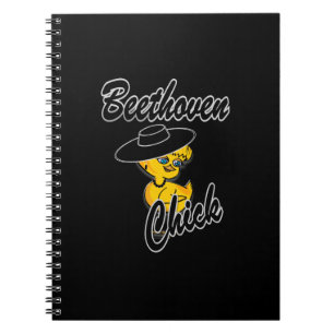 Caderno Espiral Pintinho de Beethoven nº 4
