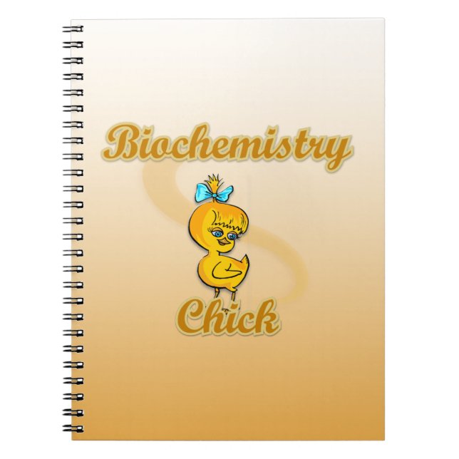 Caderno Espiral Pintinho de bioquímica (Frente)