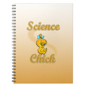 Caderno Espiral Pintinho de Ciências