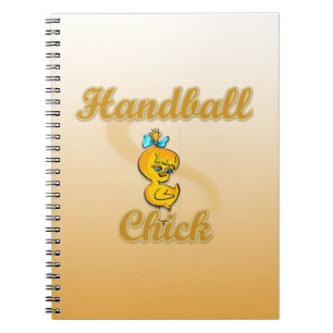 Caderno Espiral Pintinho de handebol
