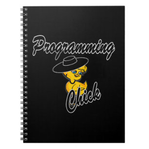 Caderno Espiral Pintinho de programação nº 4