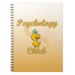 Caderno Espiral Pintinho de psicologia