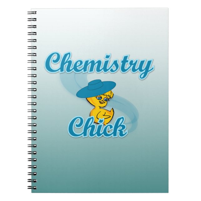 Caderno Espiral Pintinho de Química 3 (Frente)