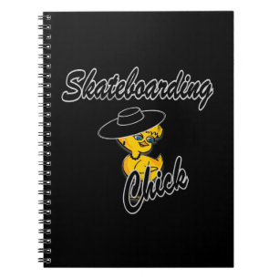 Caderno Espiral Pintinho de skate nº 4