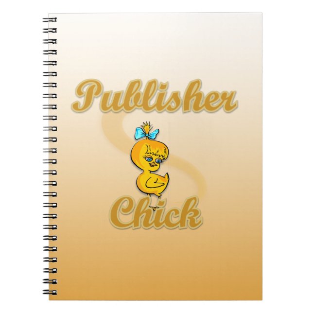 Caderno Espiral Pintinho do Publisher (Frente)