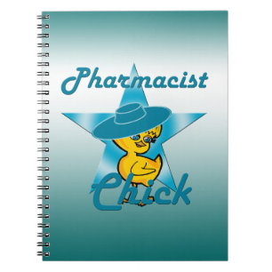 Caderno Espiral Pintinho farmacêutico nº 7