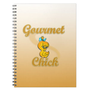 Caderno Espiral Pintinho Gourmet