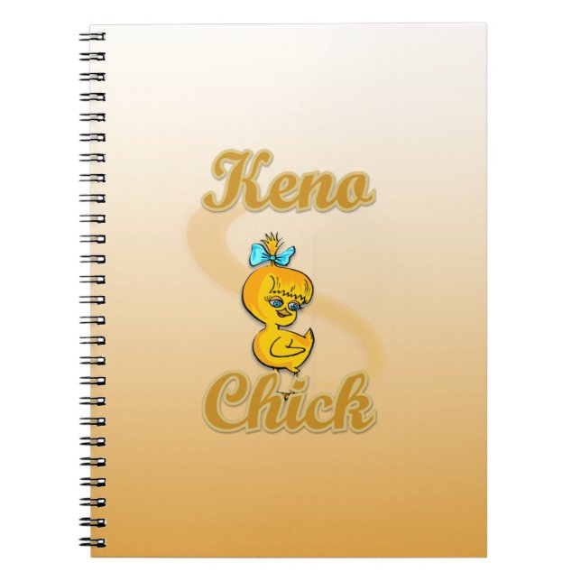 Caderno Espiral Pintinho Keno (Frente)