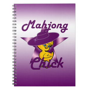 Caderno Espiral Pintinho Mahjong nº 9