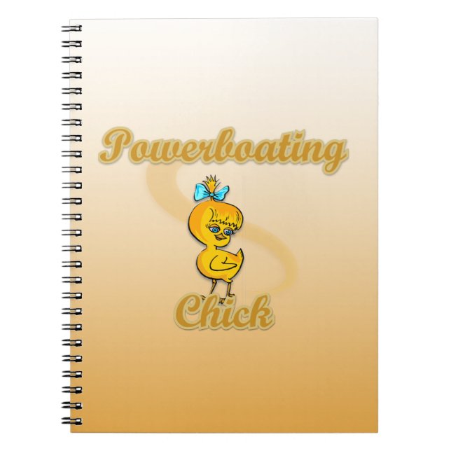Caderno Espiral Pintinho Powerboing (Frente)