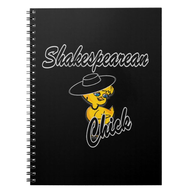 Caderno Espiral Pintinho Shakespeare nº 4 (Frente)