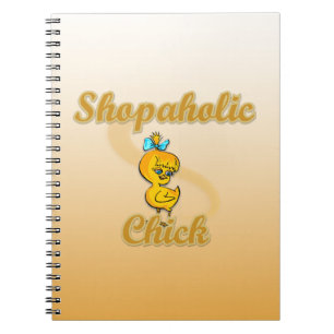 Caderno Espiral Pintinho Shopaholic