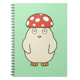 Caderno Espiral Pintinho Shroompey