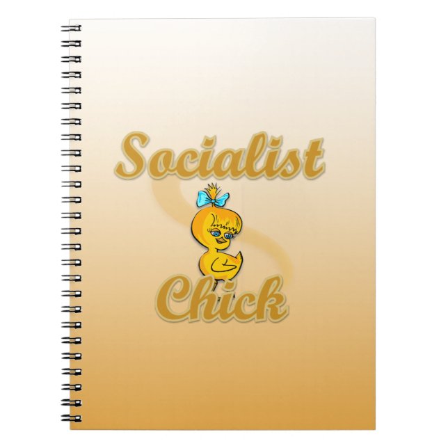 Caderno Espiral Pintinho socialista (Frente)
