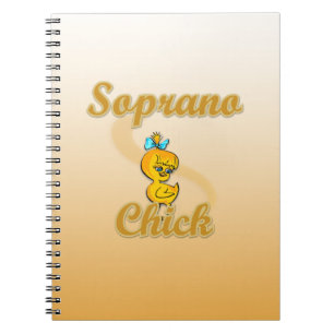 Caderno Espiral Pintinho Soprano