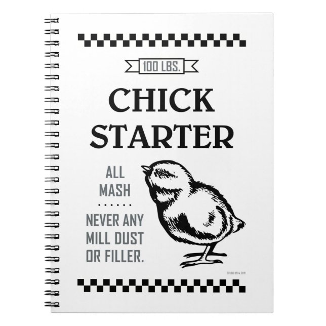 CADERNO ESPIRAL PINTINHO STARTER (Frente)