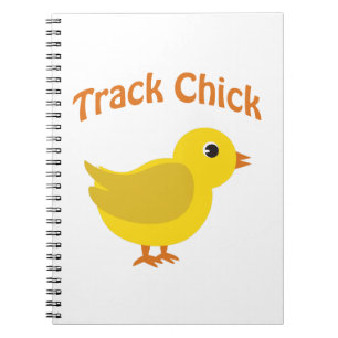 Caderno Espiral Pintinho Track