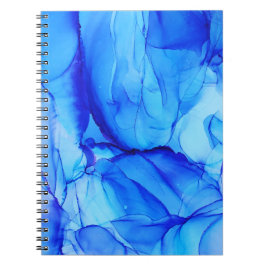 Caderno Espiral Pintura a álcool púrpura Abstrato moderna