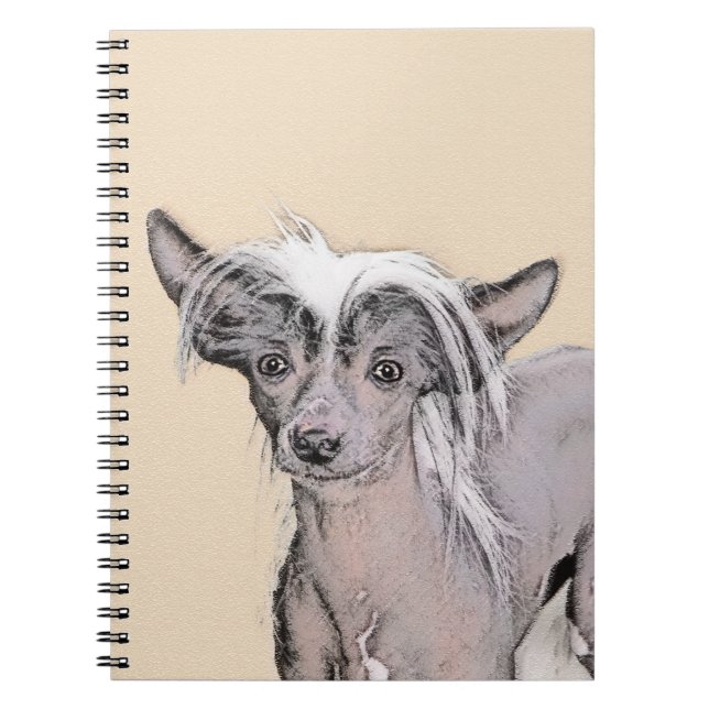 Caderno Espiral Pintura Chinesa Sem Penteado Pintura Original De C (Frente)