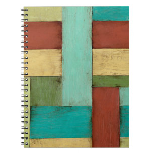 Caderno Espiral Pintura Costeira Multicolor