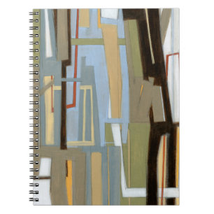 Caderno Espiral Pintura da expressão livre moderna de Norman Wyat