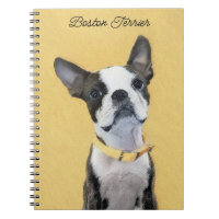 Pintura de Boston Terrier - Arte de Cachorro Origi