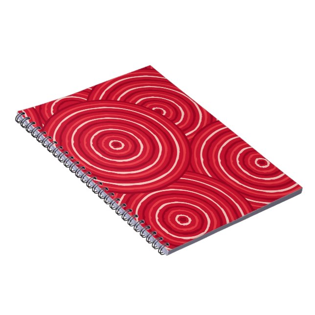 Caderno Espiral Pintura de linha original (Lado Direito)