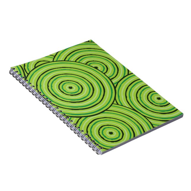 Caderno Espiral Pintura de linha original (Lado Direito)