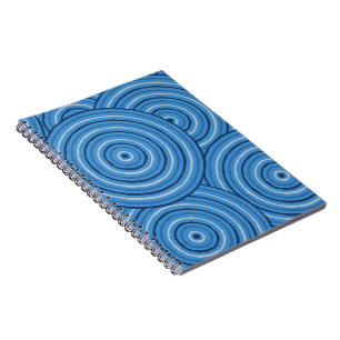 Caderno Espiral Pintura de linha original