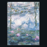 Caderno Espiral Pintura de Lírios Aquáticos Impressionista de Clau<br><div class="desc">Pintura de Paisagem Impressionista de Claude Monet - Obras-Primas Clássicas - Série de Pinturas da Natureza de Claude Monet - Pintura de Lírios Aquáticos Impressionista de Claude Monet</div>