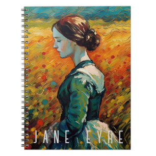 Caderno Espiral Pintura do estilo Jane Eyre Monet