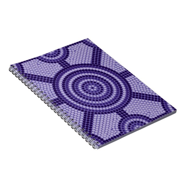 Caderno Espiral Pintura do ponto original (Lado Direito)