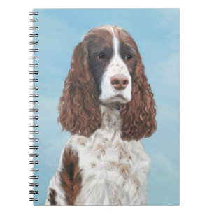 Caderno Espiral Pintura em espanhol em inglês