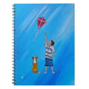 Caderno Espiral Pintura Mais Leve que o Ar por Alfred Fox