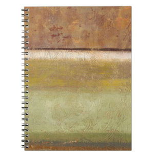 Caderno Espiral Pintura moderna na Terra Tones por Norman Wyatt