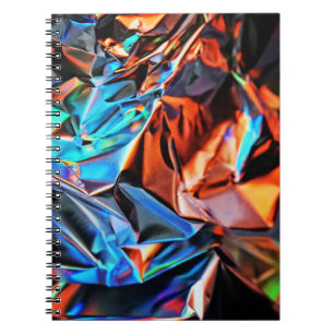 Caderno Espiral Pintura multicolor de abstrato