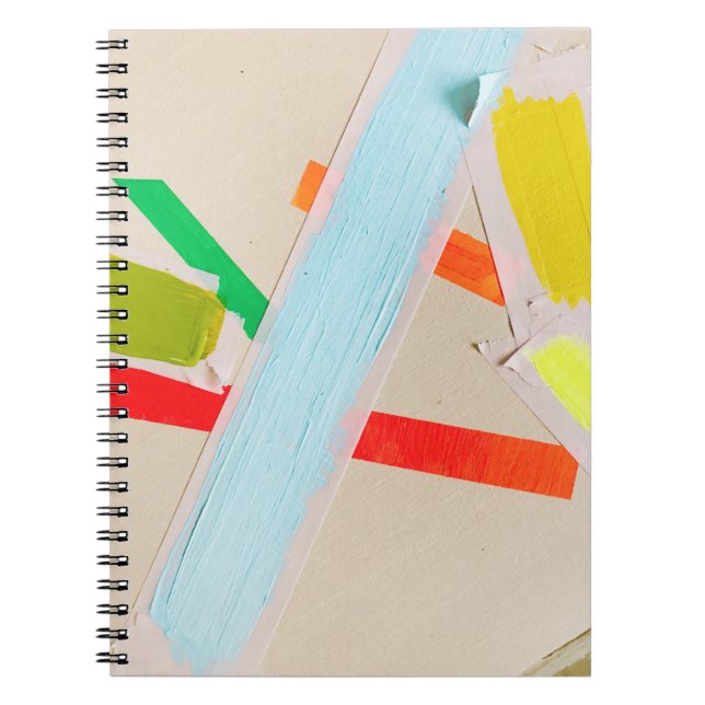 Caderno Espiral Pinturas multicolores (Frente)