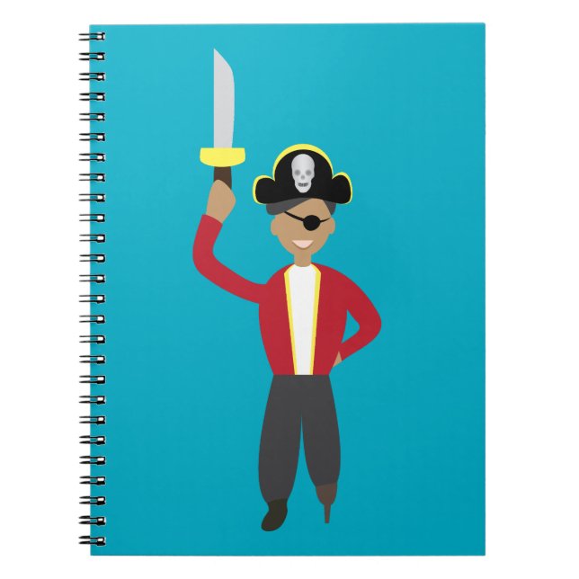 Caderno Espiral Pirata (Frente)