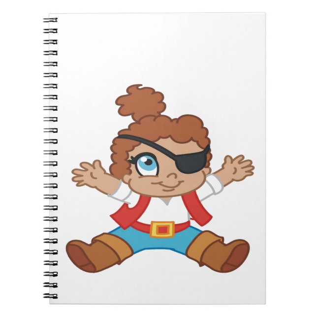Caderno Espiral Pirata Boy (Frente)