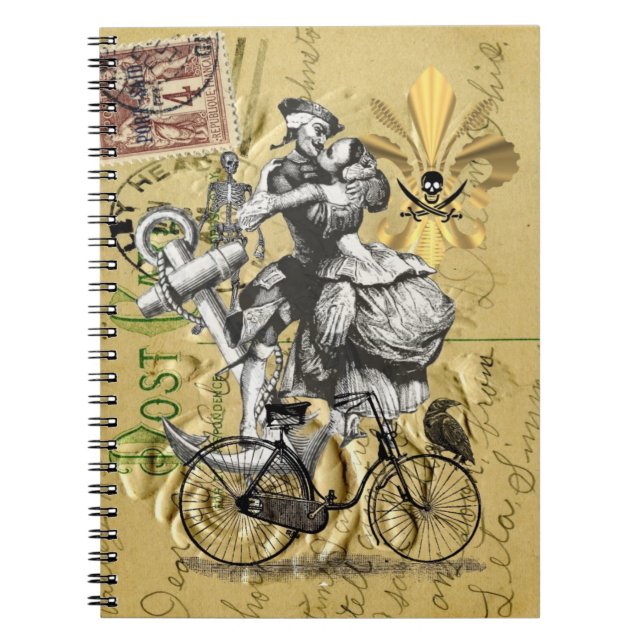 Caderno Espiral Pirata-do-galo (Frente)
