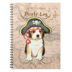 Caderno Espiral Pirata do lebreiro