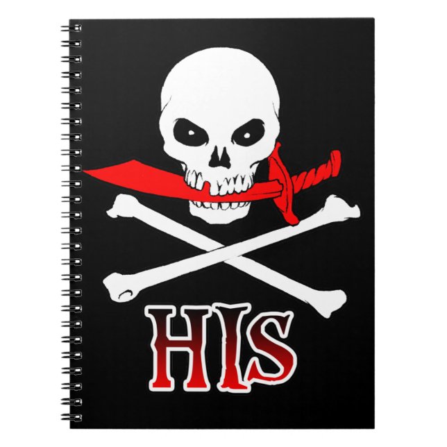Caderno Espiral Pirata Seu (Frente)