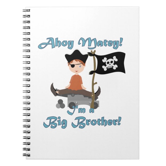 Caderno Espiral Pirate Big Brother (Frente)