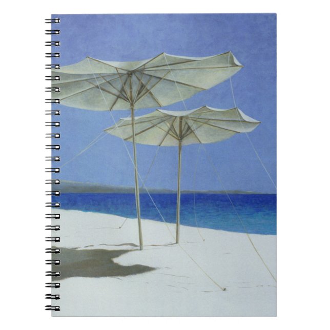Caderno Espiral Piscina 1995 dos guarda-chuvas (Frente)